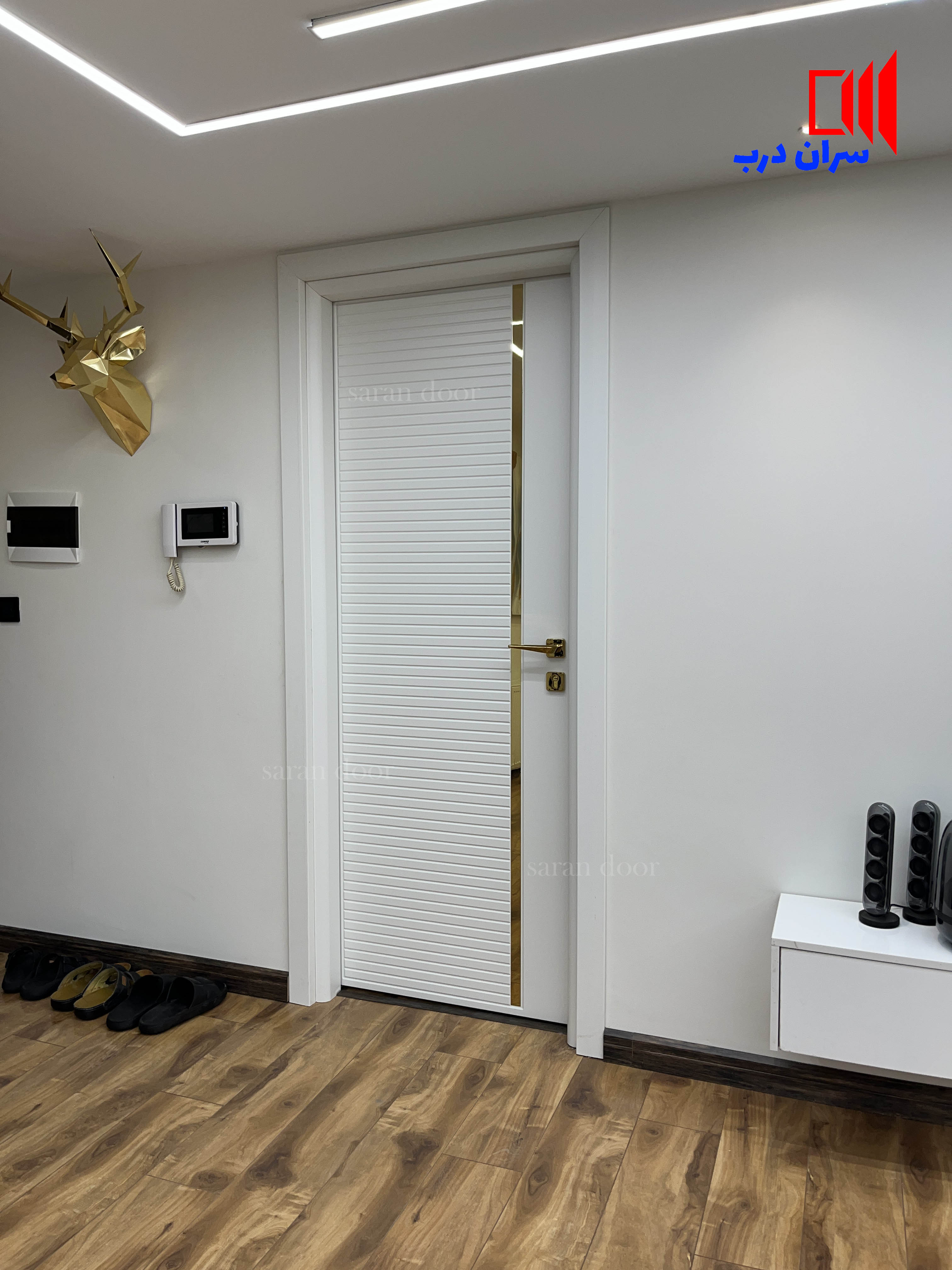    درب اتاق لوکس روکش وکیوم مدل 104