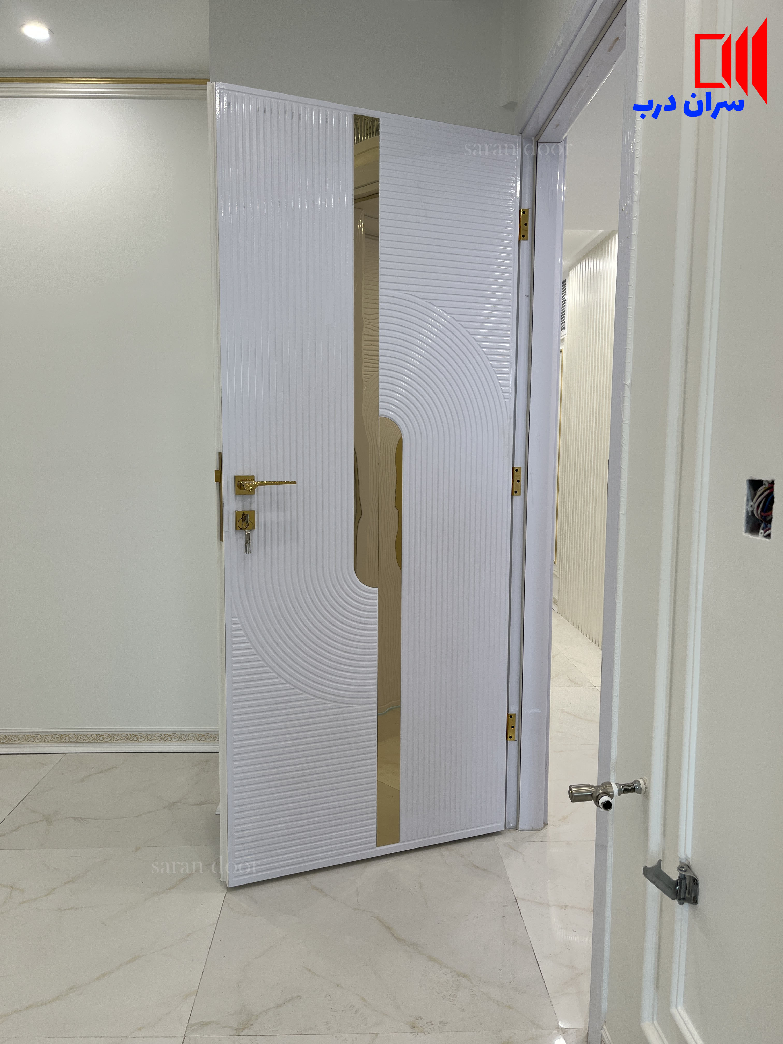    درب اتاقی لوکس روکش ممبران مدل 102