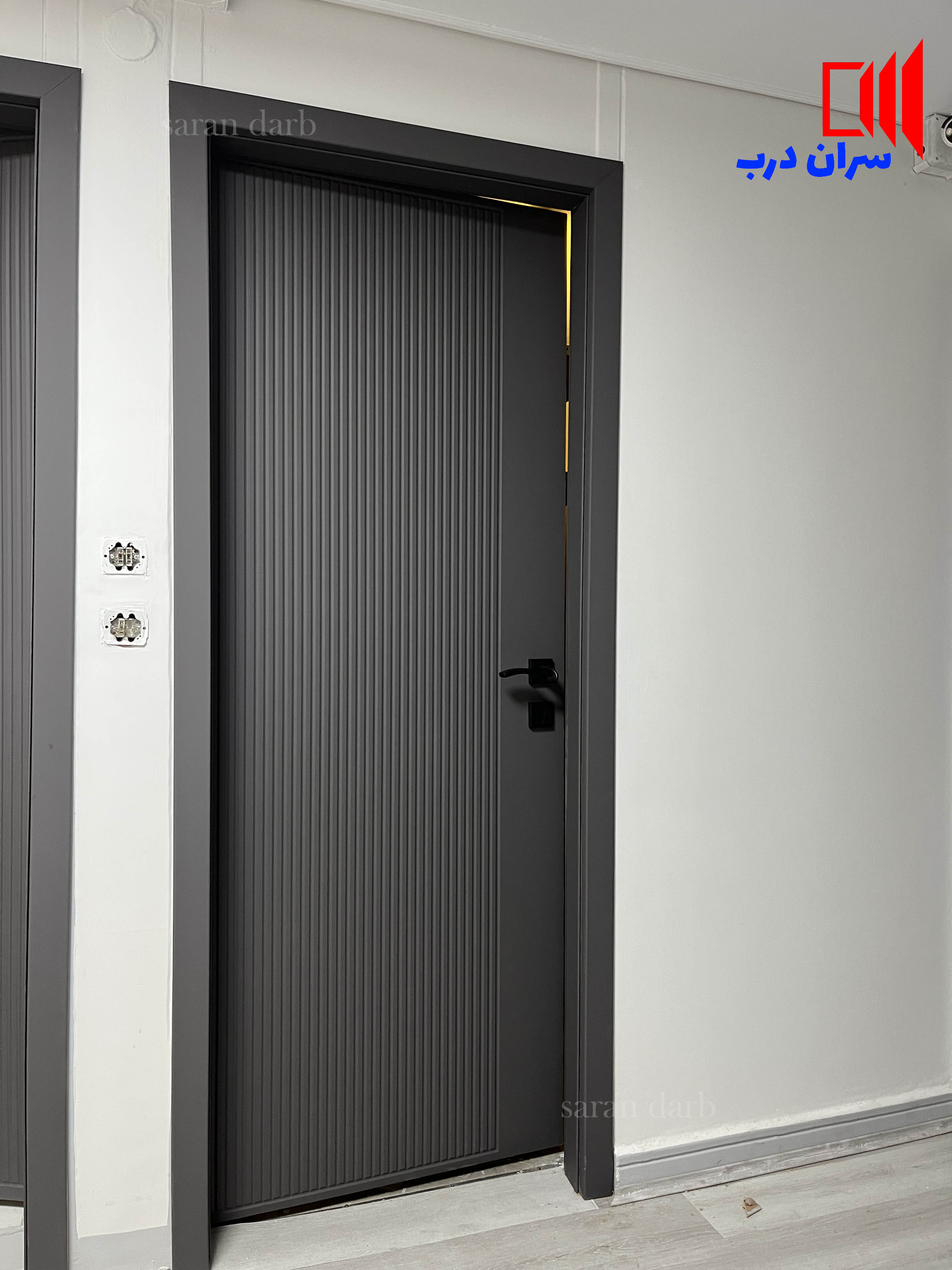    درب اتاقی مدرن با روکش وکیوم مدل 801
